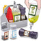 MOEAWS 6 Pcs Condiment Toys with Storage Rack and Gift Box, Play Food