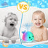 2024 Upgraded Baby Bath Toys, Light Up Whale Sprinkler Spray Water Pool Toys for Kids 1-3, Baby Shower Gifts for Boys