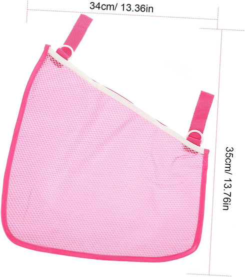 Totority 2 Pcs Stroller Side Sling Storage Bag, Mesh Bag Hanging Organizer for Stroller