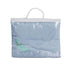 34 47 inches Bamboo Rayon Soft Light Blue Toddler Security Blanket - Thermal Sky Blue Baby Blanket with Satin Edging