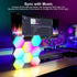 8 Pack OJQ Hexagon Lights Wall RGB Panel - Hexagonal Led Lights Room Decor Wall Lights Gifts for Men/Women Honeycomb