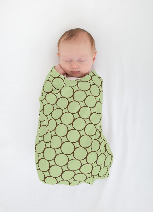 SwaddleDesigns Large Receiving Blanket, Ultimate Swaddle for Baby Boys, Girls, Softest US Cotton Flannel, Brown Mod