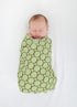 SwaddleDesigns Large Receiving Blanket, Ultimate Swaddle for Baby Boys, Girls, Softest US Cotton Flannel, Brown Mod
