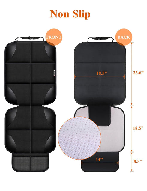 600D 1pc) Meolsaek Car Seat Protector for Child Car Seat, Durable Fabric Waterproof Car Seat Cover with Thick Pad