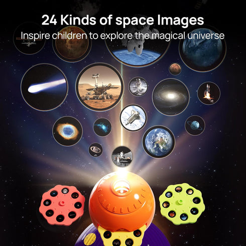 8 3 4 5+ Science Can Solar System for Kids, Talking Astronomy Solar System Model Kit, Planetarium Projector