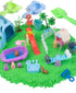 sikmcle 36 2 Set Set 3 4 5 6 7 PCS Pet Sensory Bin with Color of Moldable Sensory Sand,Pet Play and Sandbox