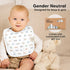 8-Pack Baby Bibs for Boys, Girls - Pullover Bibs for Baby Girl, Baby Boy, Baby Bandana Bibs for Drooling and Teething