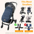 6-36 Zooawa Stroller Bunting Bag Universal, Waterproof Baby Stroller Footmuff, Stroller Sleeping Bag for Cold Weather