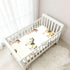CZXW 52" 28" Colorful Horses Crib Sheets Fitted x Natural Cotton Soft & Breathable for Baby Crib Mattress