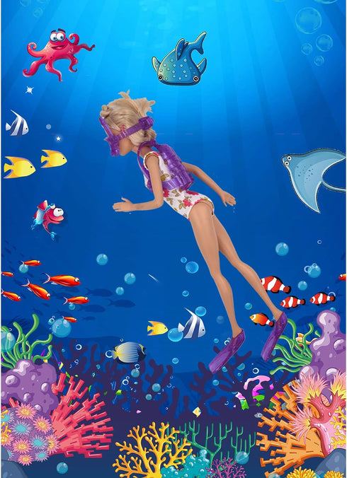 89Pcs Doll Clothes and Accessories for 12 Inch Boy Doll and 11.5 Inch Girl Doll, Seaside Wear Clothes and Shoes