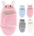 SEVDO Swaddles for Newborns,Personalized Baby Sleep Sack,Infant Cute Plush Receiving Blanket 0-6 Months