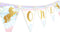 Magical Unicorn Rainbow One High Chair Banner Pennant, Unicorn First Birthday Banner