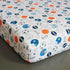 Nursery Crib Bedding Sheet for Baby Boy, Fitted Sheet with Arrow/Animal/Sports Design (Sports 1)
