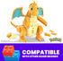 MEGA Pokémon Building Toys Set, Dragonite with 388 Pieces, Articulated and Poseable for Kids