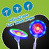 Fun Central LED Windmill Spinner – Light-Up Magic Wand Toy with Multicolor Flashing Lights for Kids