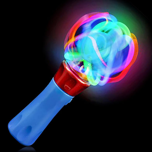 ArtCreativity Light Up Spinning Wand for Kids – LED Toy with Flashing Lights – Fun Spinner for Parties, Birthdays,