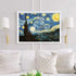 1000 Pieces Jigsaw Puzzle for Adults - The Smallest Size Starry Night - Difficult Famous Painting Puzzle