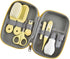 SOUQDWL 8 1 in Baby Grooming Kit with Hair Brush Nail Clipper Nose Cleaner Finger Toothbrush Scissor for Baby Care Keep