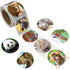 Animal Stickers for Kids, Realistic Jungle Animal Safari Zoo Labels for Toddlers Party Favors, 200Pcs Per Roll