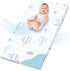 Pack 38"x26" Pack and Play Mattress - N Play Mattresses Pad with Breathable Removable Cover - Dual-Sided Memory Foam