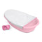 Ingenuity Room to Soak 4-in-1 Baby Bath Tub in Pink, Newborn to
