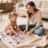 JOLSNAF Alphabet Puzzles Wooden for Toddlers, ABC Learning Toys for Kids, Preschool Educational Activities for Girls