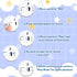 Handepo 6 Pillow(20 Pcs White Sound Recorder Voice Recorder Music for Stuffed Animal Toy Recording Device Recordable