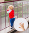 Child Safety Net, Durable Banister Guard for Baby Safety Stairs Railing, Balcony Cribs - Easy to Install Stair Netting
