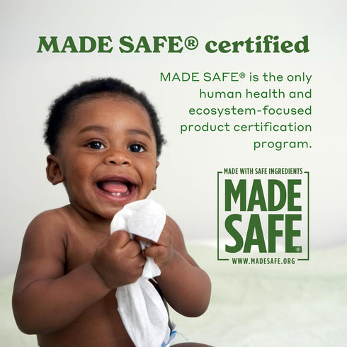 72 Pack, 216 Caboo Baby Wipes, Made with Bamboo Viscose, Certified Made Safe Ingredients, Unscented Baby Wipes Good