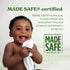 72 Pack, 216 Caboo Baby Wipes, Made with Bamboo Viscose, Certified Made Safe Ingredients, Unscented Baby Wipes Good