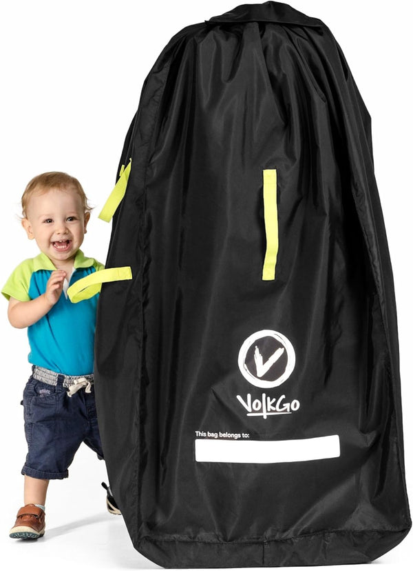 V VOLKGO Super Extra Large Stroller Bag for Airplane with Padded Backpack