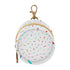 FJDENG Round Pacifier Case, Portable Pacifier Case with Zipper and Hook Buckle, Compact