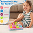 Tovol Zerky 1-3 9 12 18 Montessori Pop Up Cause and Effect Baby Toy for Years Old, Interactive Developmental Toy
