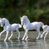 Breyer Horses Stablemates Horse Family Paint Set, 3 Horse Set, 1:32 Scale Model Toy #4239, White