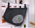 Portable Side Sling Stroller Cargo Net, Non-Slip Adjustable Straps, Storage Mesh Bag for Food and Fruit