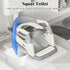 DEEKI 3 1 in Potty Training Seat with Step Stool Ladder Foldable Anti-slip Toilet Chair Potty Seat for Toddlers Kids