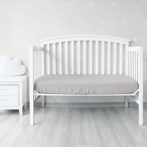 2 Pack, Muslin Crib Sheets for Boys and Girls Ultra Soft Muslin Fitted Baby Crib Sheet for Standard Crib Mattress