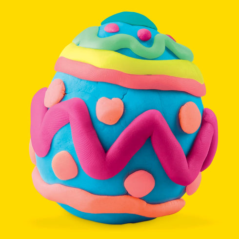 24-Pack, 2 Play-Doh Eggs Dinosaur & Dragon Egg Hunt Toys, Modeling Compound for Birthday Gifts & Party Favors, Easter