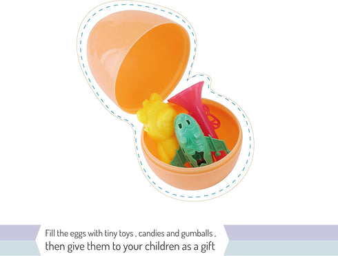 Mr. Pen Fillable Easter Eggs, 48 Pack Bright Color Plastic Eggs for Easter Egg Hunts