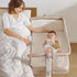 Soft Muslin Bassinet Sheets for Babies - Fitted and Breathable