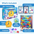 6-11 1-5 The Fidget Game Squishy Time Rescue - Telling Time Game for Kids Ages | Multisensory Hands-On Learning Board