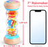 Rainmaker - 7 inch Wooden Rain Stick Montessori Toys for Babies 6-12 Months,Baby Rattle Shaker Sensory Developmental Toy,Raindrops Musical Instrument baby musical toys for 1 year old toddler kids