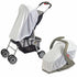 Diono Stroller Sun Net, Universal Fit Stroller Sun Shade Compatible with All Strollers, Car Seats, White