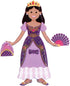 Melissa & Doug Puffy Sticker Pads Set: Fairy, Dress-Up, Mermaid - 216 Reusable Stickers