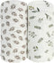 Ultra Soft Muslin Baby Blanket Pack of 2 Cotton Swaddles Bed Blankets