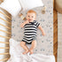 Set 2, 24x38 Mattress-Homes Mini Crib Sheets of Fitted Sheets for Mini Crib & Portable Mattress, Soft, Breathable