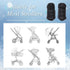 Zsedrut Stroller Gloves, Universal Winter Anti-Freeze Mittens, Water Repellent Hand Warmer Muff for Winter Stroller