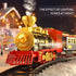 TEMI Train Set for Kids 3-5, Rechargeable Red Train with Steam Engine, Cargo Car, Long Track, Gift for Boys & Girls
