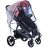 PandaEar Stroller Rain Cover, Universal Clear Baby Stroller Accessory for Windproof and Waterproof Travel