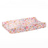 Lambs & Ivy Ultra-Soft Pink Floral Changing Pad Cover - Perfect for Nursery